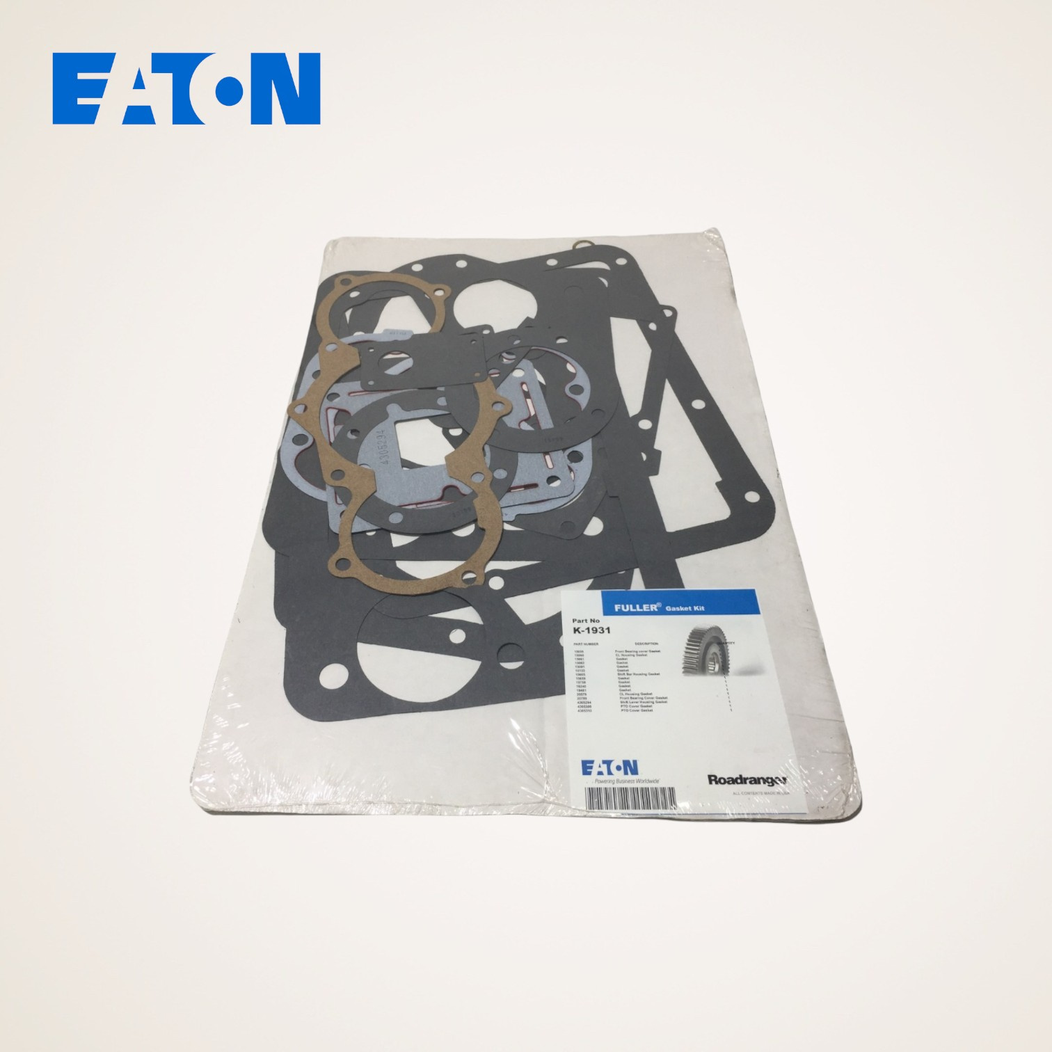 KIT COMPLETO DE JUNTAS TRANSMISSAO RT8609 - K1931 - EATON