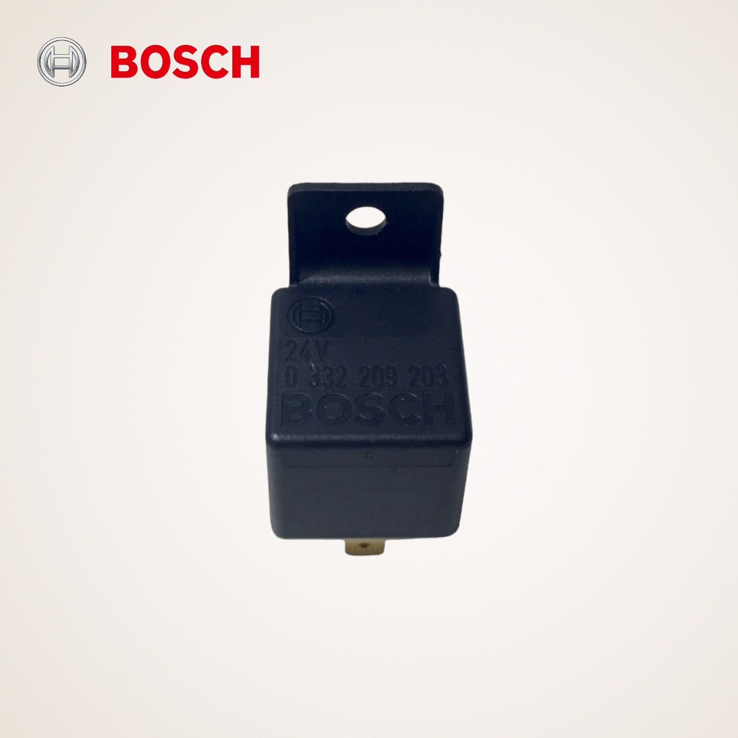 RELE AUTOMOTIVO ORIGINAL CORRENTE PRINCIPAL 24V 5 TERMINAIS - 0332209203 - BOSCH