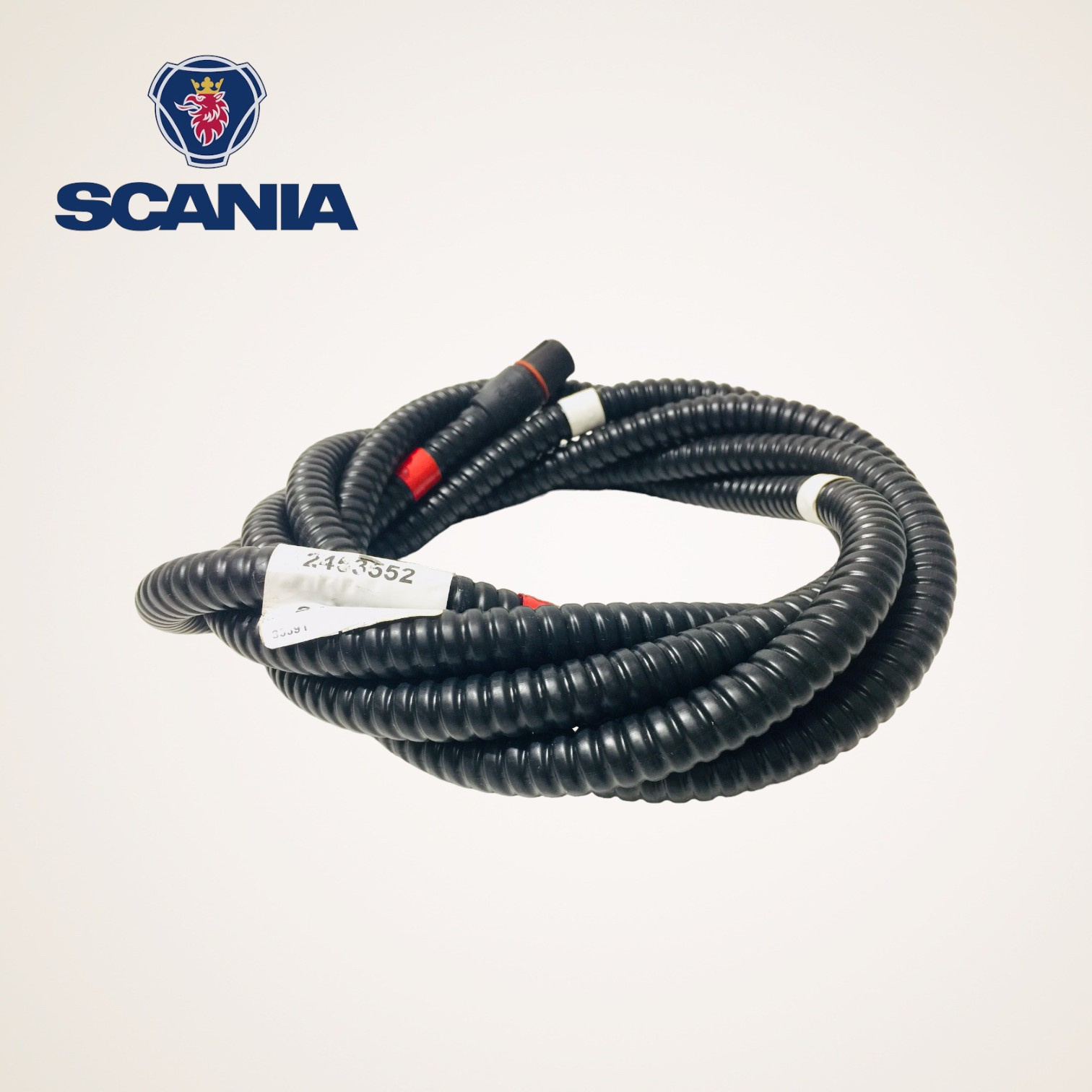 CHICOTE ELETRICO AQUECEDOR CABINE ORIGINAL SERIE L-P-G-R-S - 2453552 - SCANIA