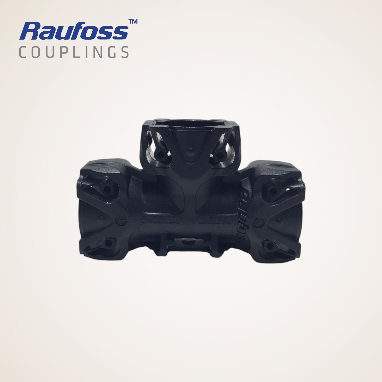 CONEXAO DE ENCAIXE PLASTICO "T" TAMANHO GRANDE - 8935030734 - RAUFOSS