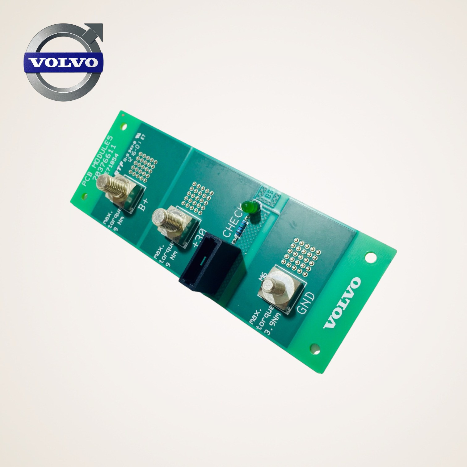 PLACA CIRCUITO ELETRICO DE FUSIVEIS PCB MODULO 5 ORIGINAL ONIBUS - 70376611 - VOLVO