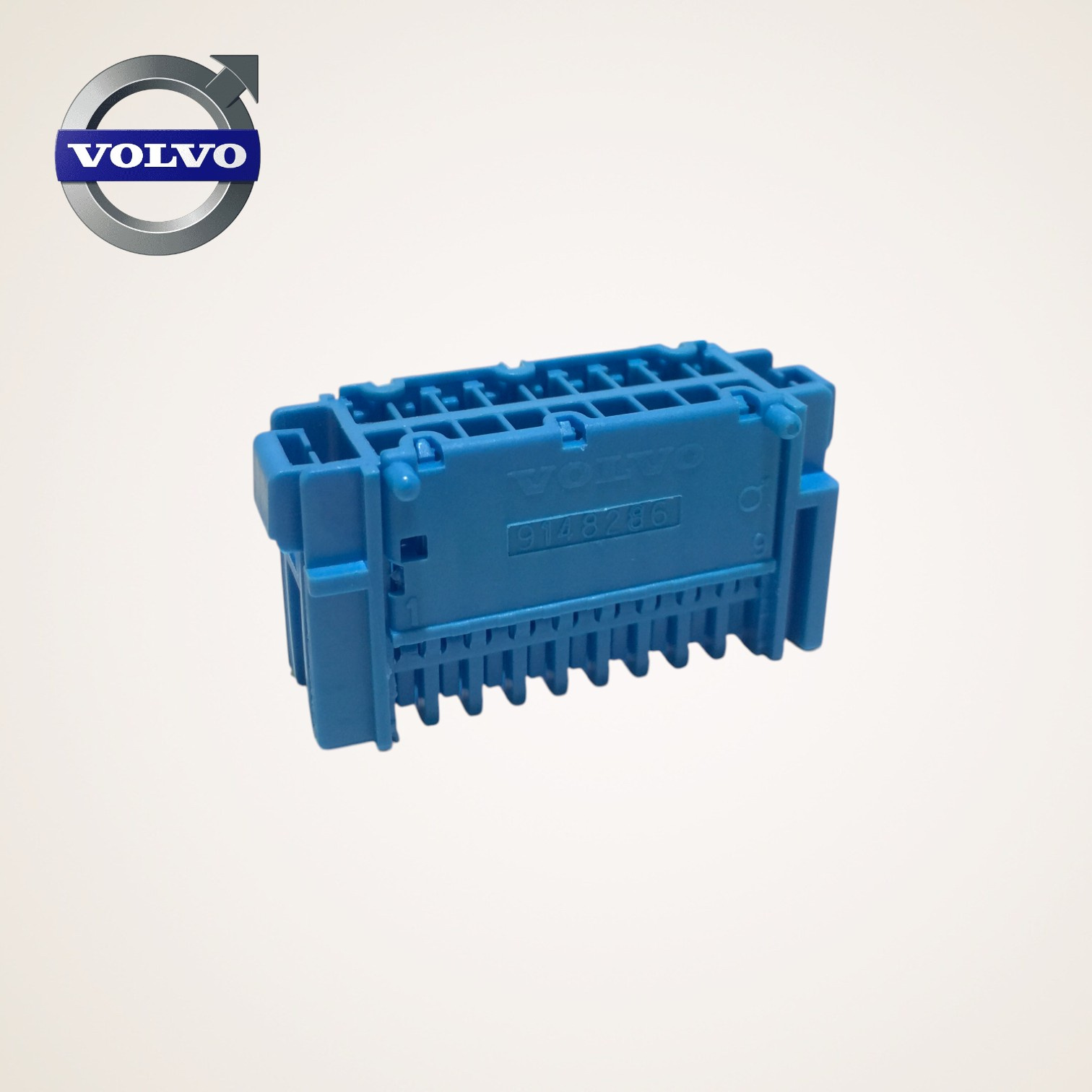 CONECTOR ELETRICO ISOLADOR PARA MODULO VOLVO 18 VIAS AZUL - 211PL182S6004 - APTIV/DELPHI