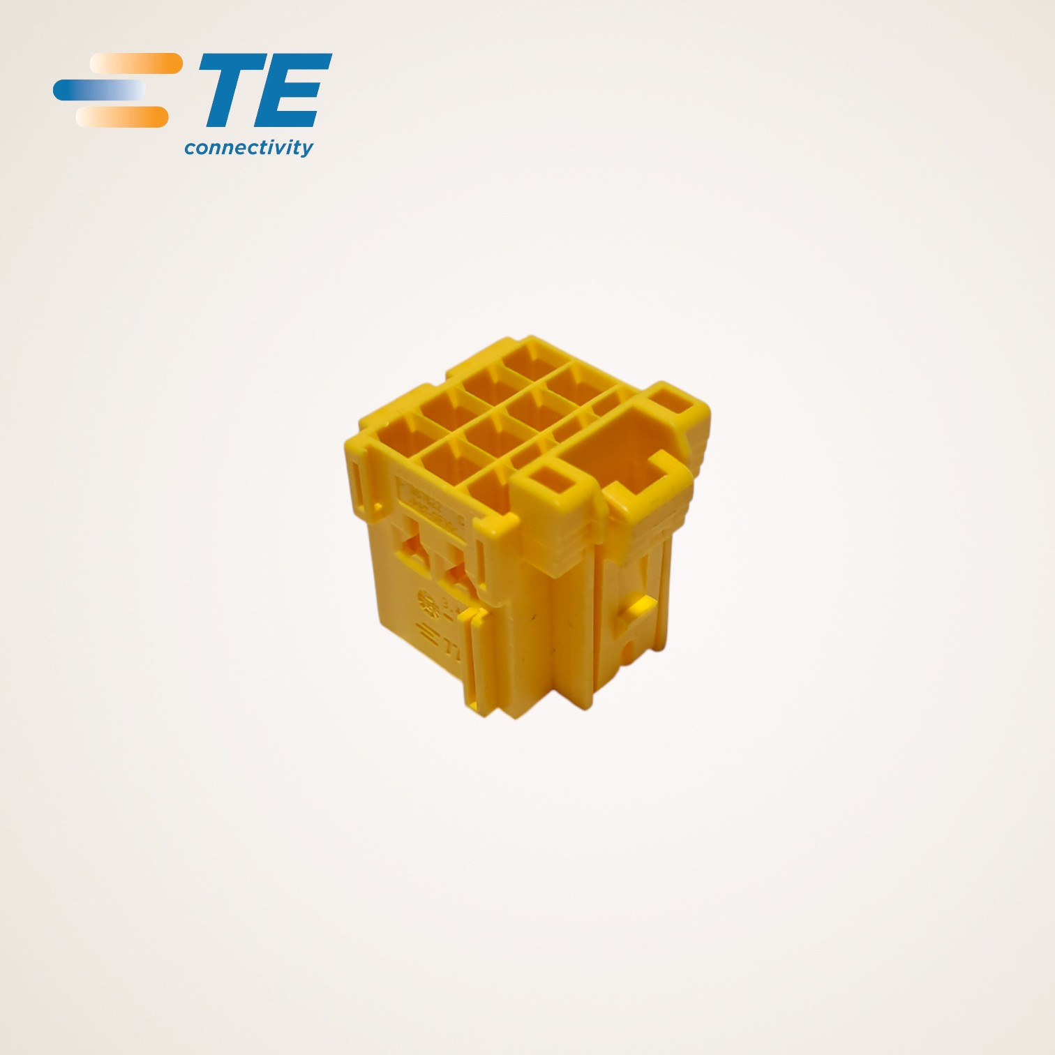 CONECTOR ELETRICO JUNIOR POWER FEMEA 12 VIAS AMARELO - 1-967622-2 - TE CONNECTIVITY
