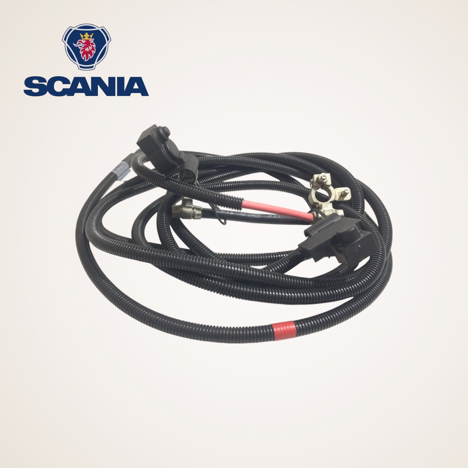 CHICOTE CABO DE BATERIA COMPLETO ORIGINAL SERIE L-P-G-R-S - 2244022 - SCANIA