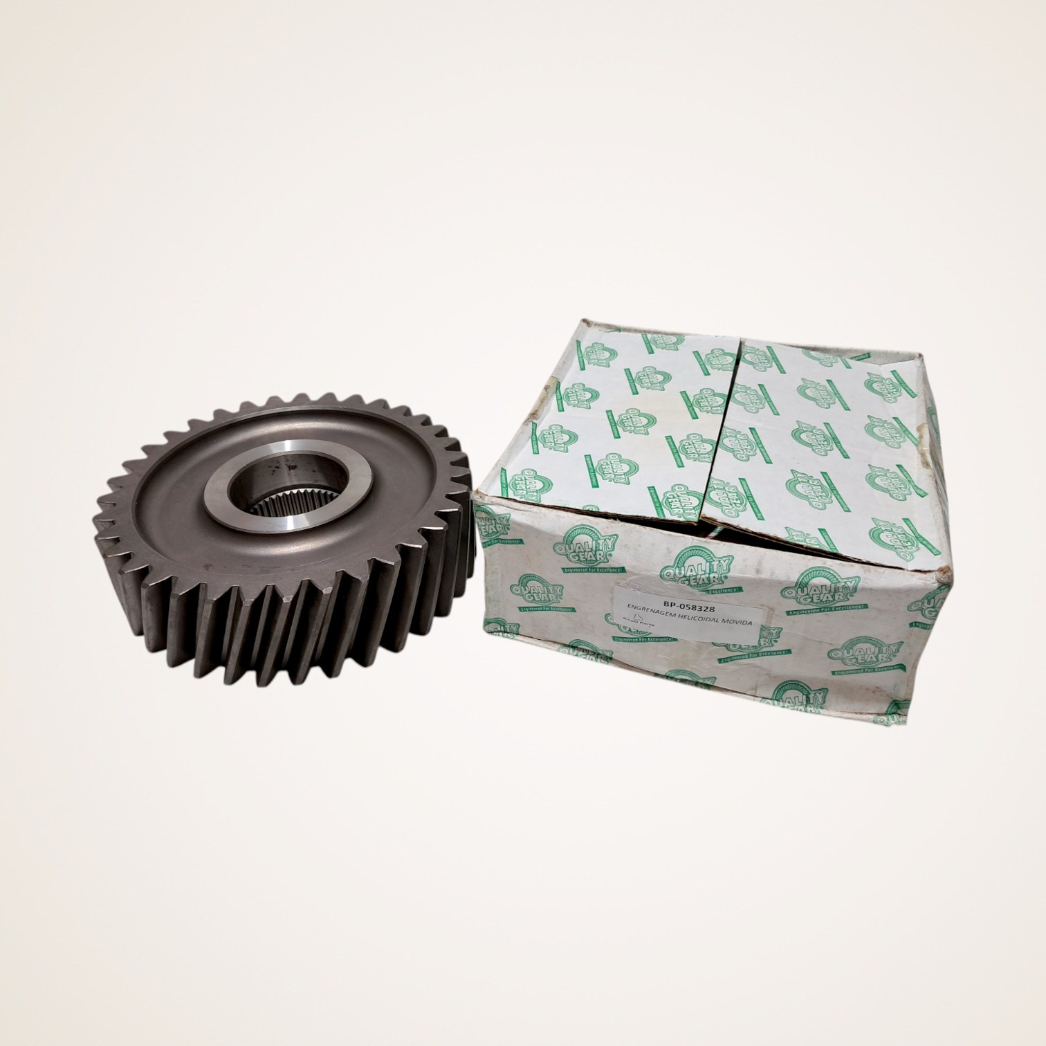 ENGRENAGEM HELICOIDAL MOVIDA DIFERENCIAL MD145 - TAK525447 - QUALITY GEAR