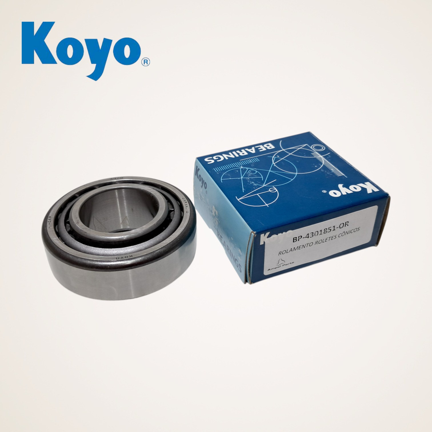 CAPA E CONE ROLAMENTO HCS7620/HC3320 - BG5X7025BA - KOYO