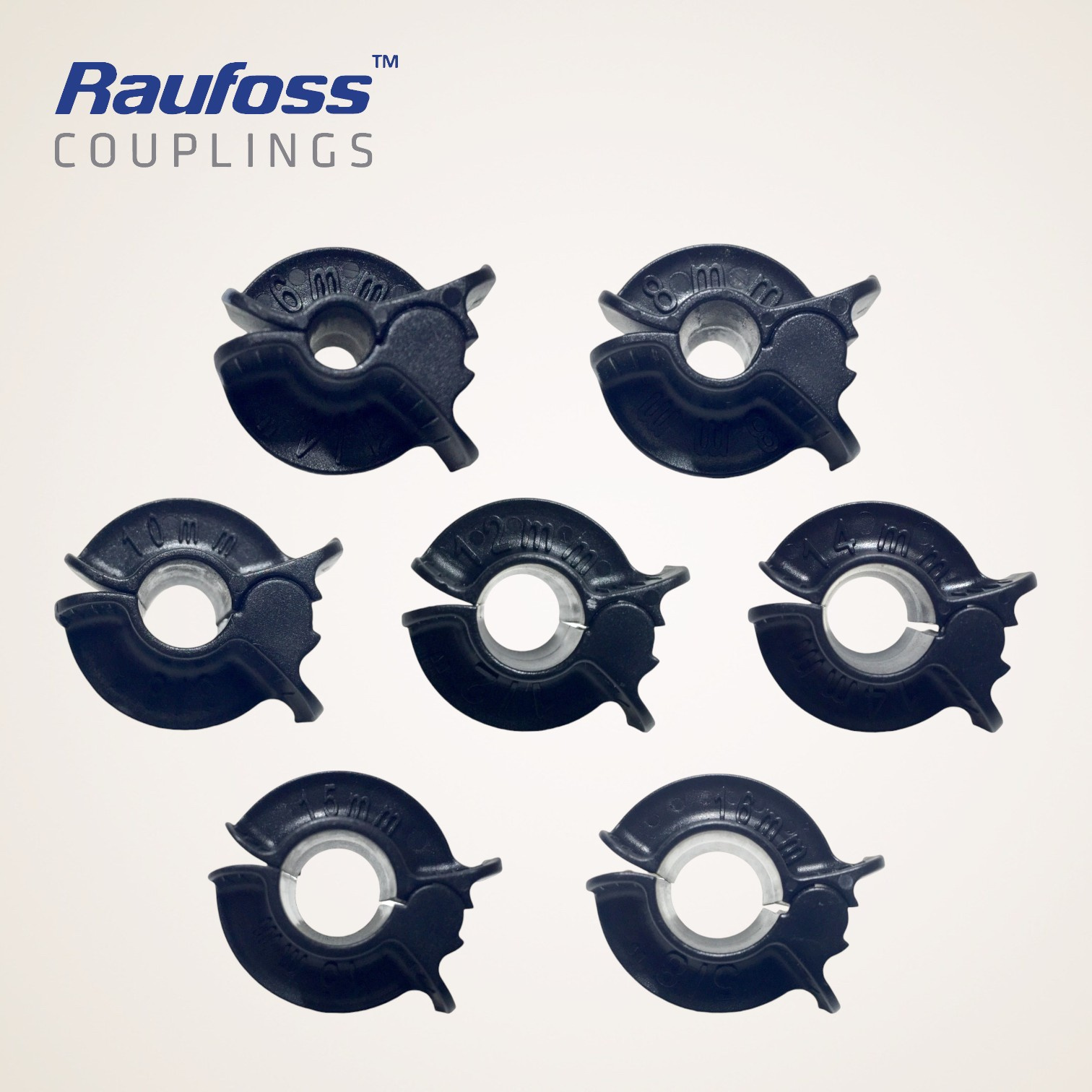 KIT FERRAMENTA DE DESMONTAGEM TUBO ORIGINAL 6 AO 16MM - 7 PEÇAS - RAUFOSS