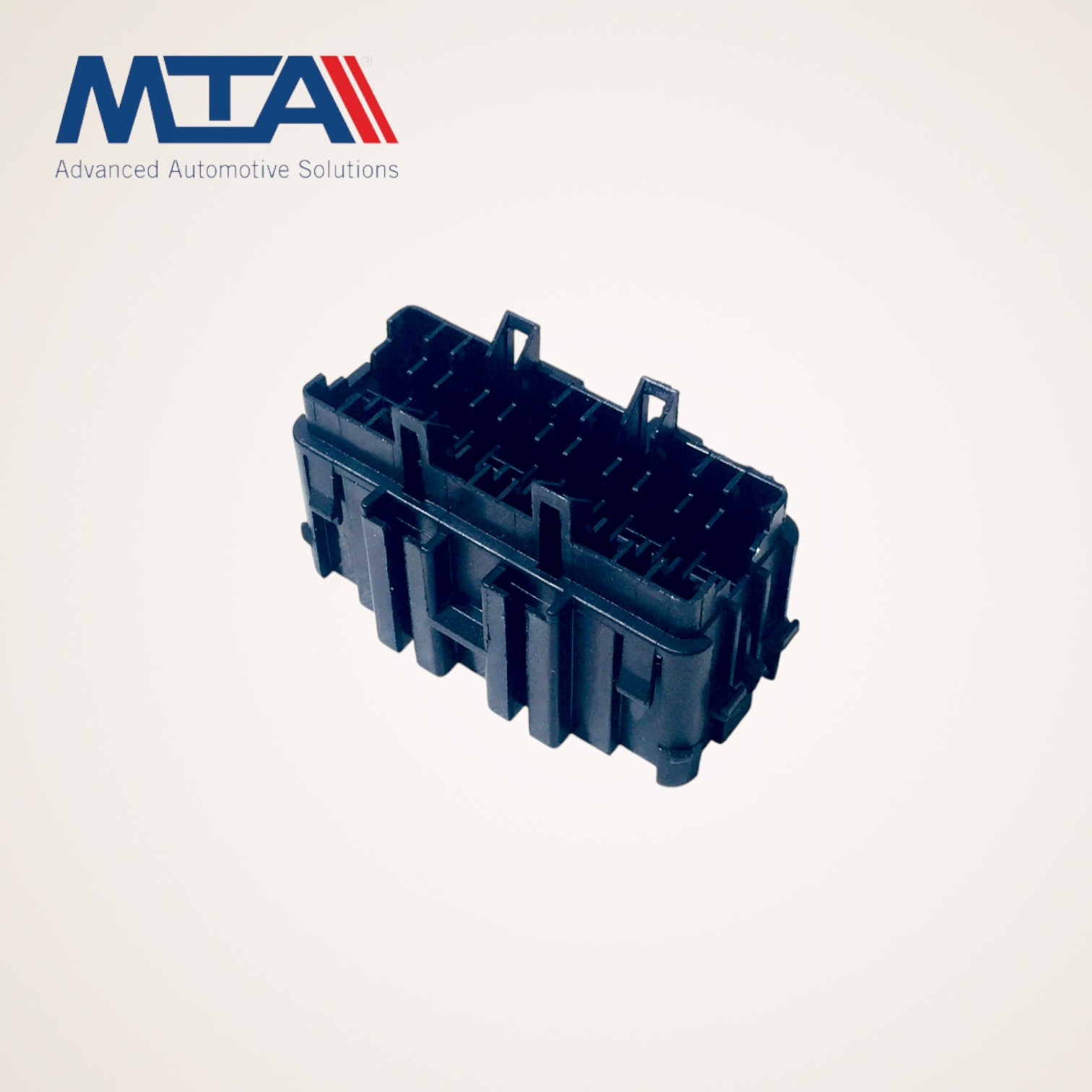 PORTA FUSIVEIS COM TRAVA PARA FUSIVEL UNIVAL 6 VIAS PRETO - 0303006 - MTA