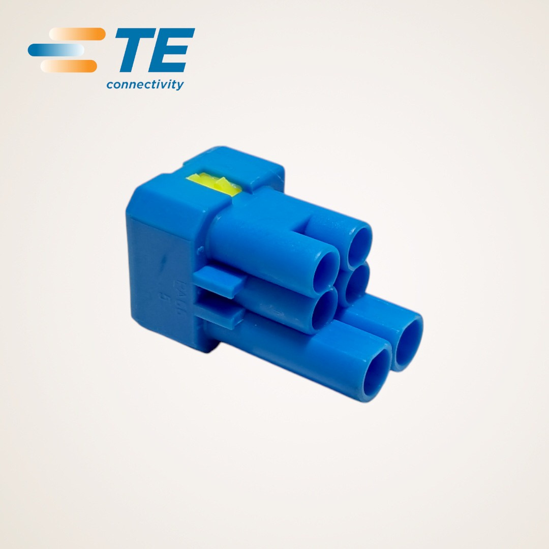 CONECTOR ELETRICO AUTOMOTIVO 6 VIAS AZUL - A3825453926 - TE CONNECTIVITY/AMP
