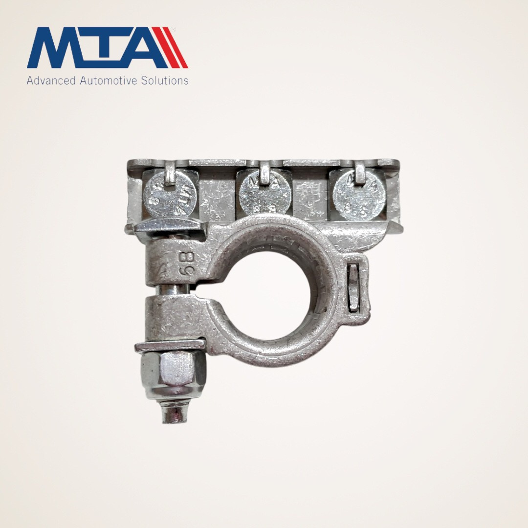 TERMINAL AUTOMOTIVO BORNE PARA CABO BATERIA NEGATIVO 3 PARAFUSOS M6 - 15.07706 - MTA