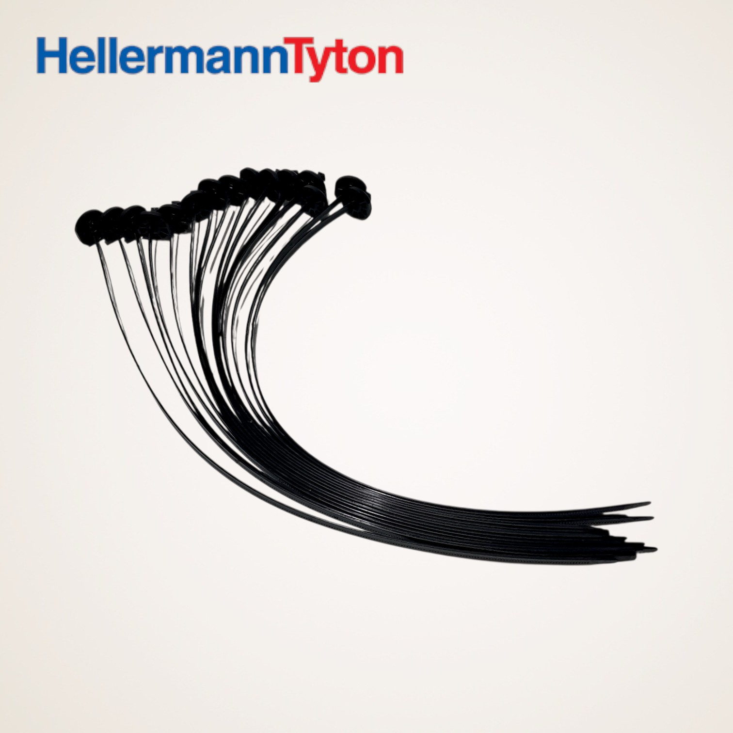 KIT ABRACADEIRAS NYLON ORIGINAL FIXACAO DIRETA 381,5X5,6MM PRETO - 132-00011 BT105L - HELLERMANNTYTON
