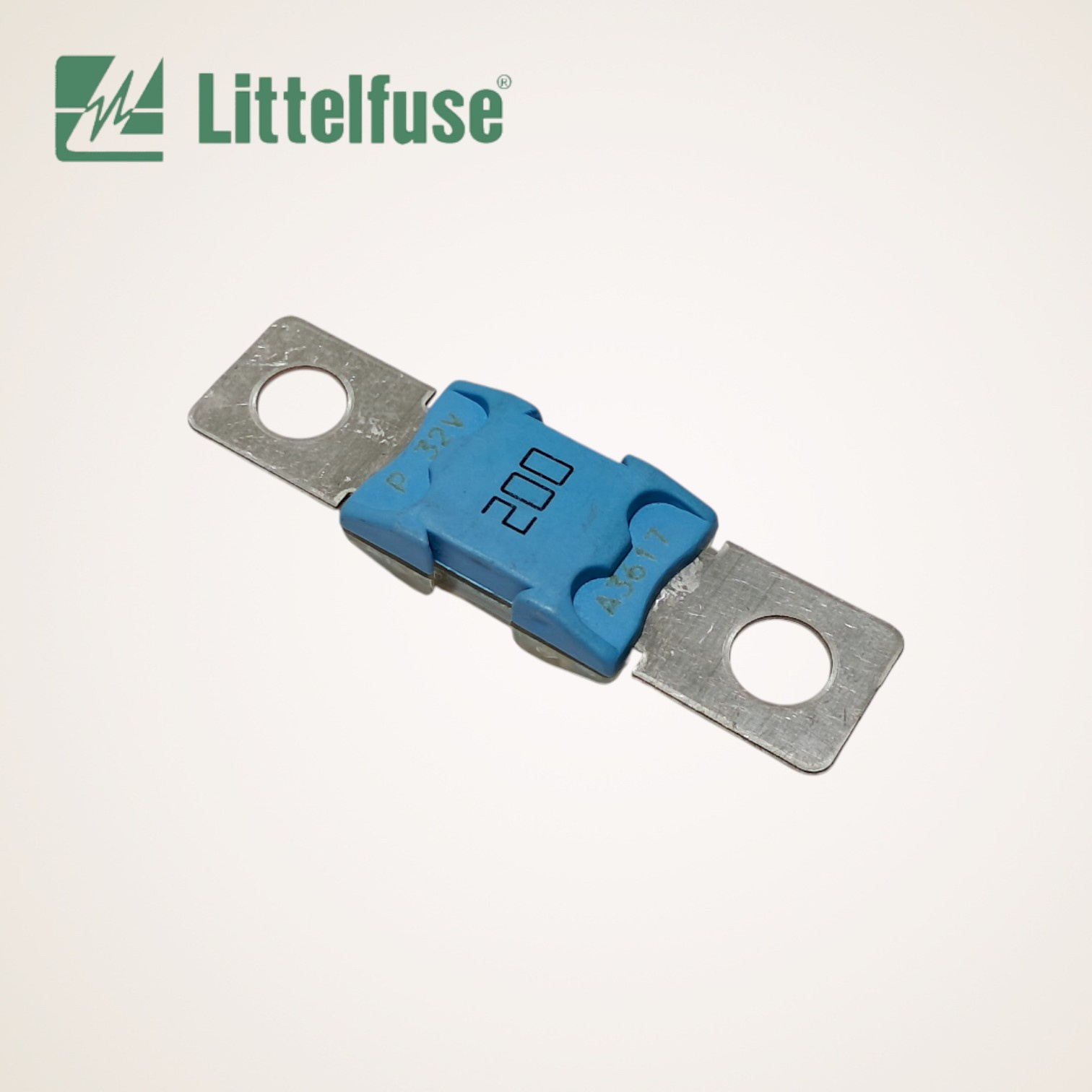 FUSIVEL AUTOMOTIVO FACA AUTO LINK 29X18.80MM AZUL 200A/32V - 153.5395.6202 - LITTELFUSE