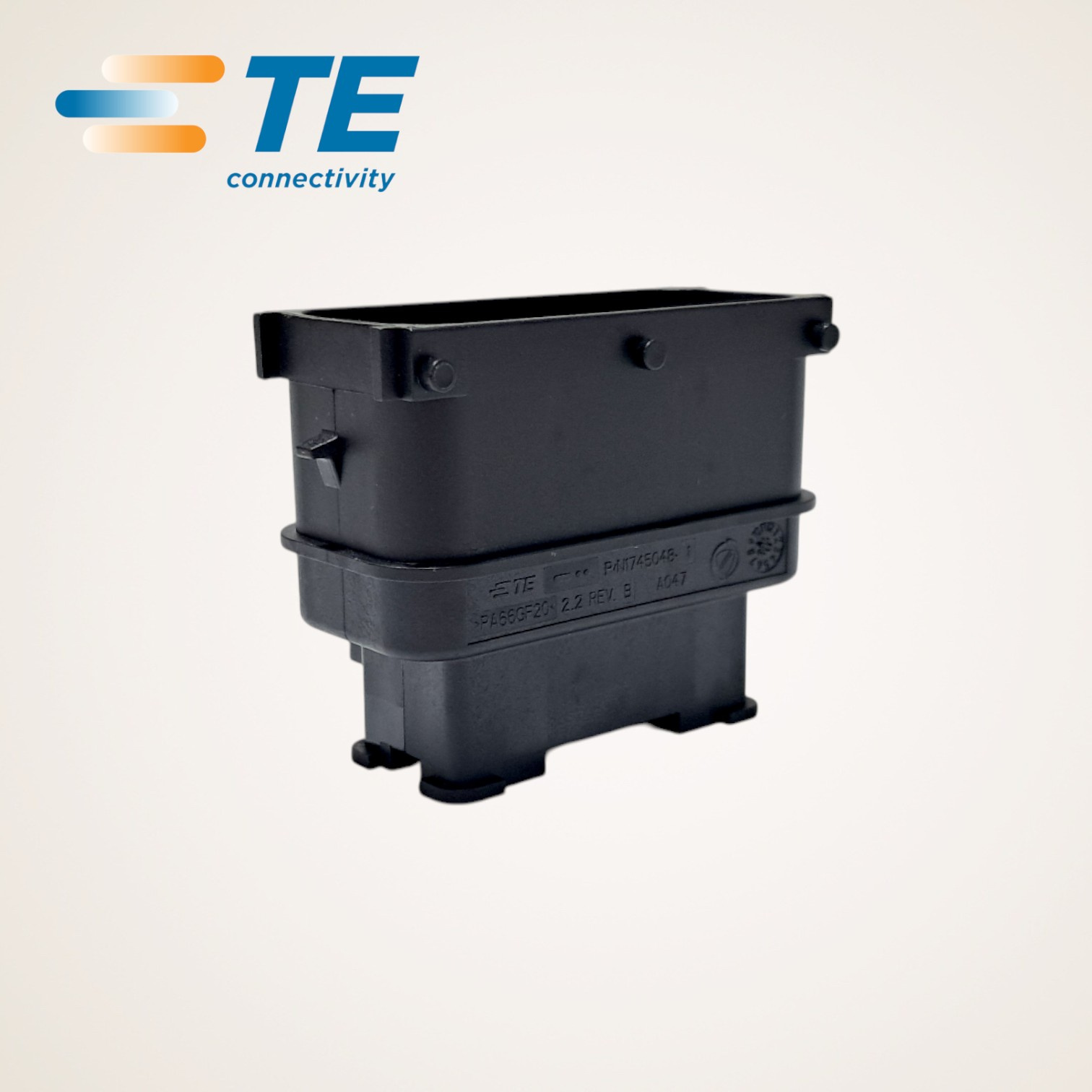 CONECTOR ELETRICO AUTOMOTIVO MACHO 5.00MM 24 VIAS PRETO - 1745044-1 - TE CONNECTIVITY