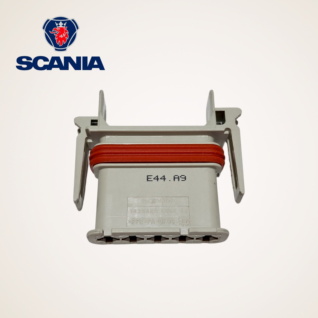 CONECTOR ELETRICO PARA MODULO ORIGINAL 5 VIAS CINZA SERIE 4/P-G-R-T - 1426468 - SCANIA