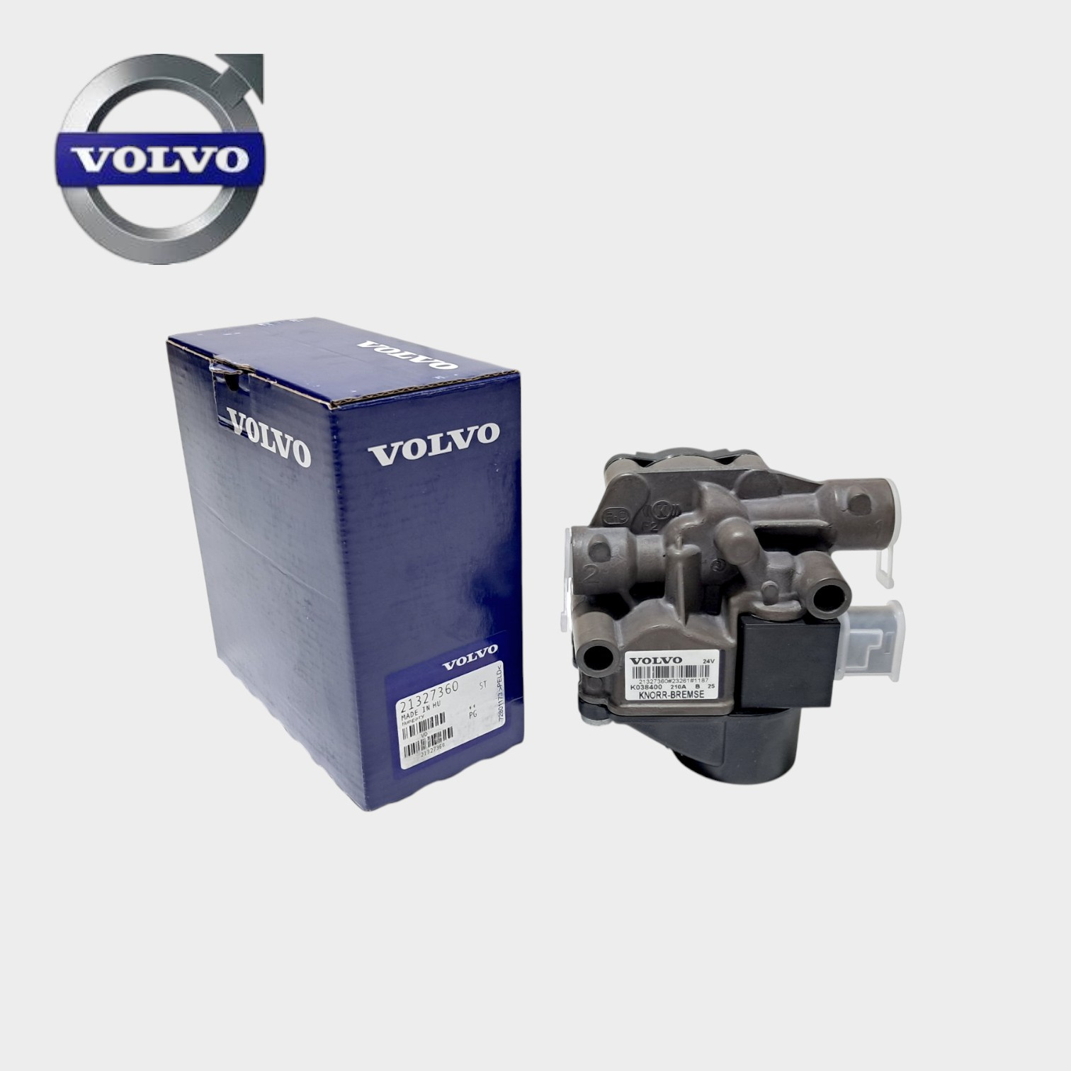 VALVULA MODULADORA FREIO ABS/EBS 24V ORIGINAL FH13 FM13 - 21327360 - VOLVO