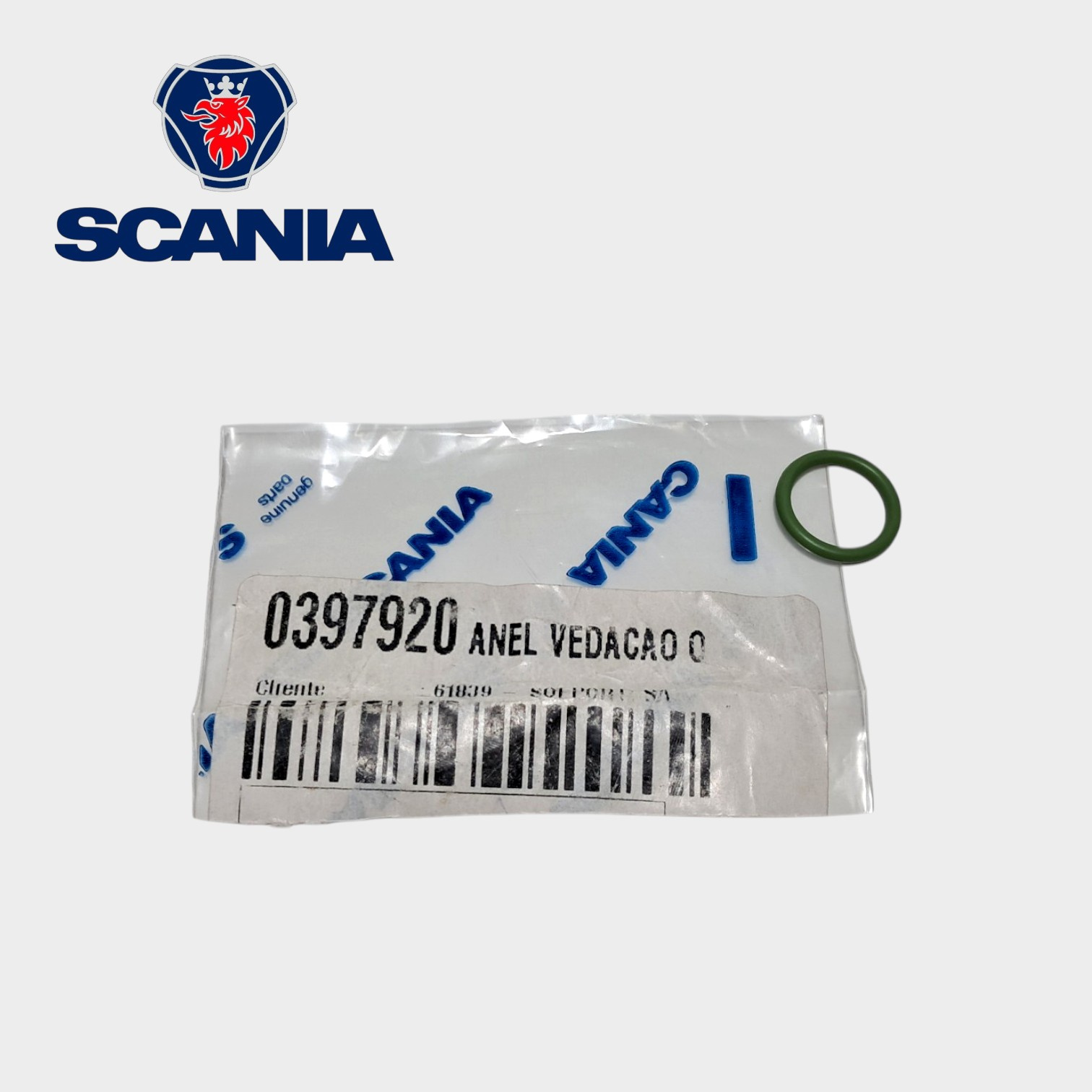 ANEL VEDACAO O-RING CANECA CAIXA DE CAMBIO ORIGINAL SERIE 3 E 4/L-P-G-R-S-T - 397920 - SCANIA