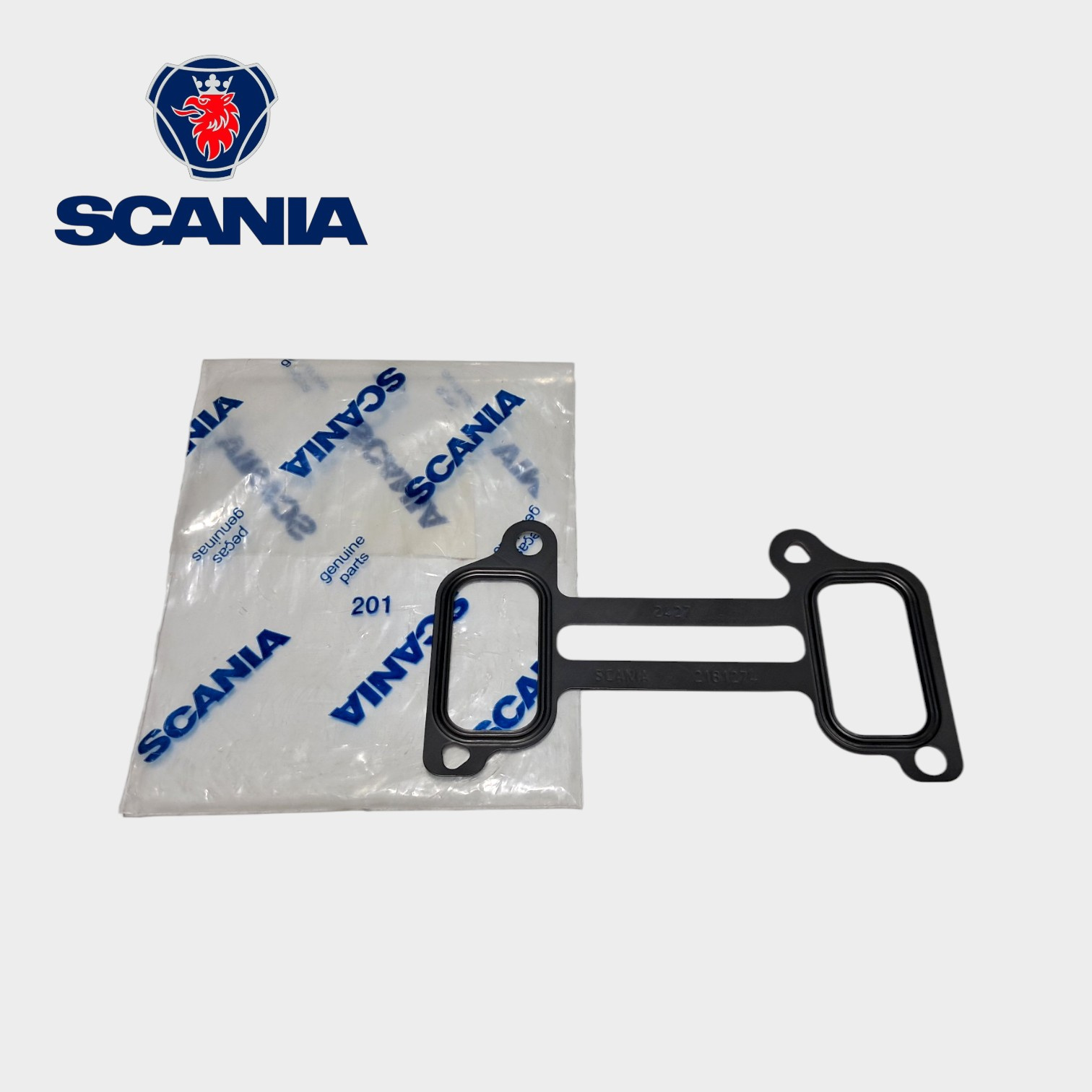 JUNTA DE METAL COLETOR ADMISSAO ORIGINAL SERIE L-P-G-R-S-T - 2181274 - SCANIA