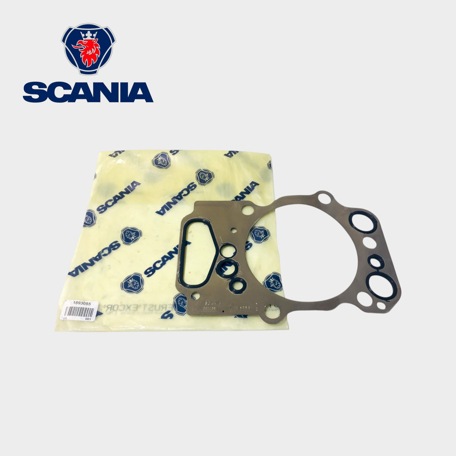 JUNTA DE METAL CABECOTE DO CILINDRO ORIGINAL SERIE L-P-G-R-S-T - 1893055 - SCANIA