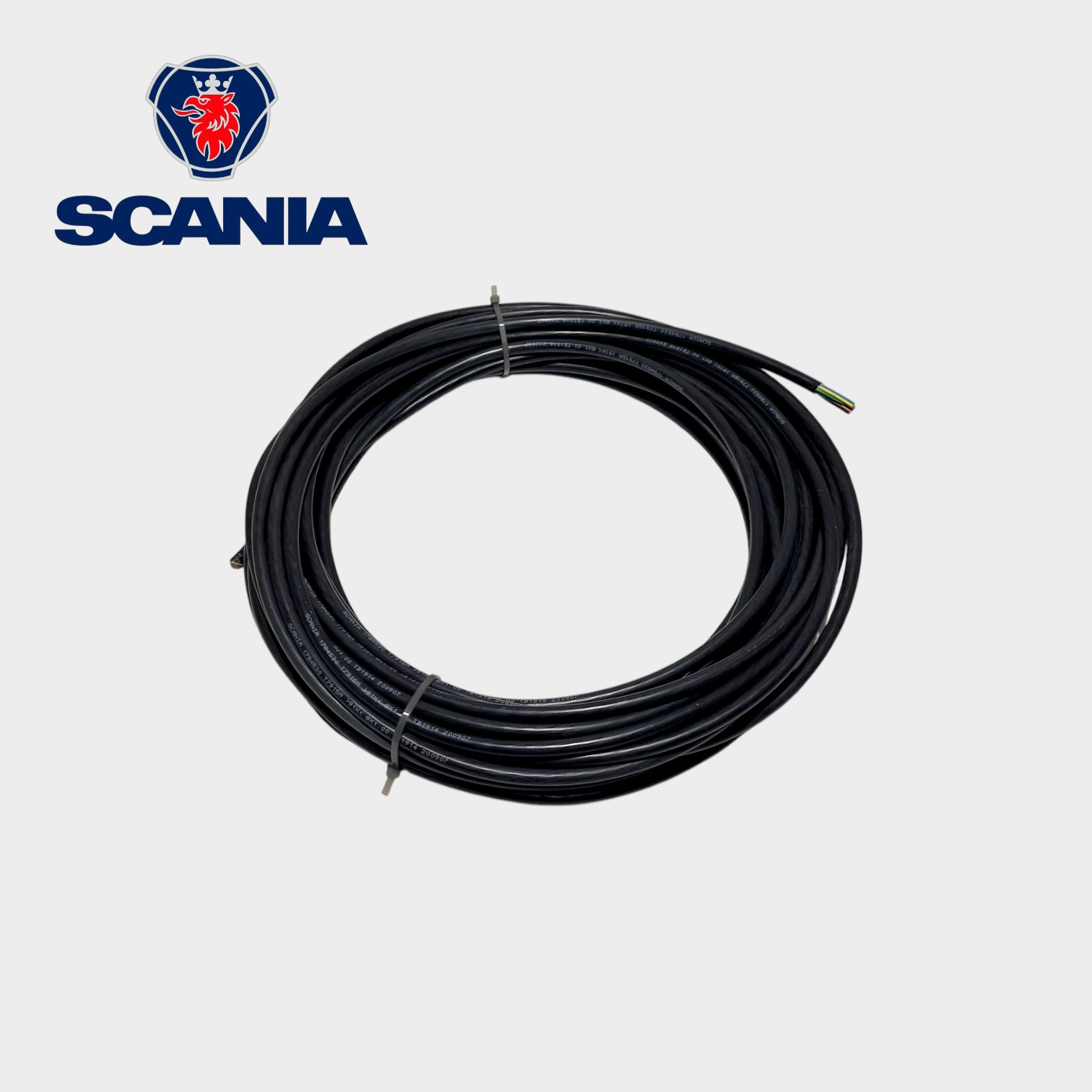 CABO AUTOMOTIVO CHICOTE ELÉTRICO 8 VIAS FIO 1.00MM² ORIGINAL SCANIA 20M - 1784530 - ACOME GROUP