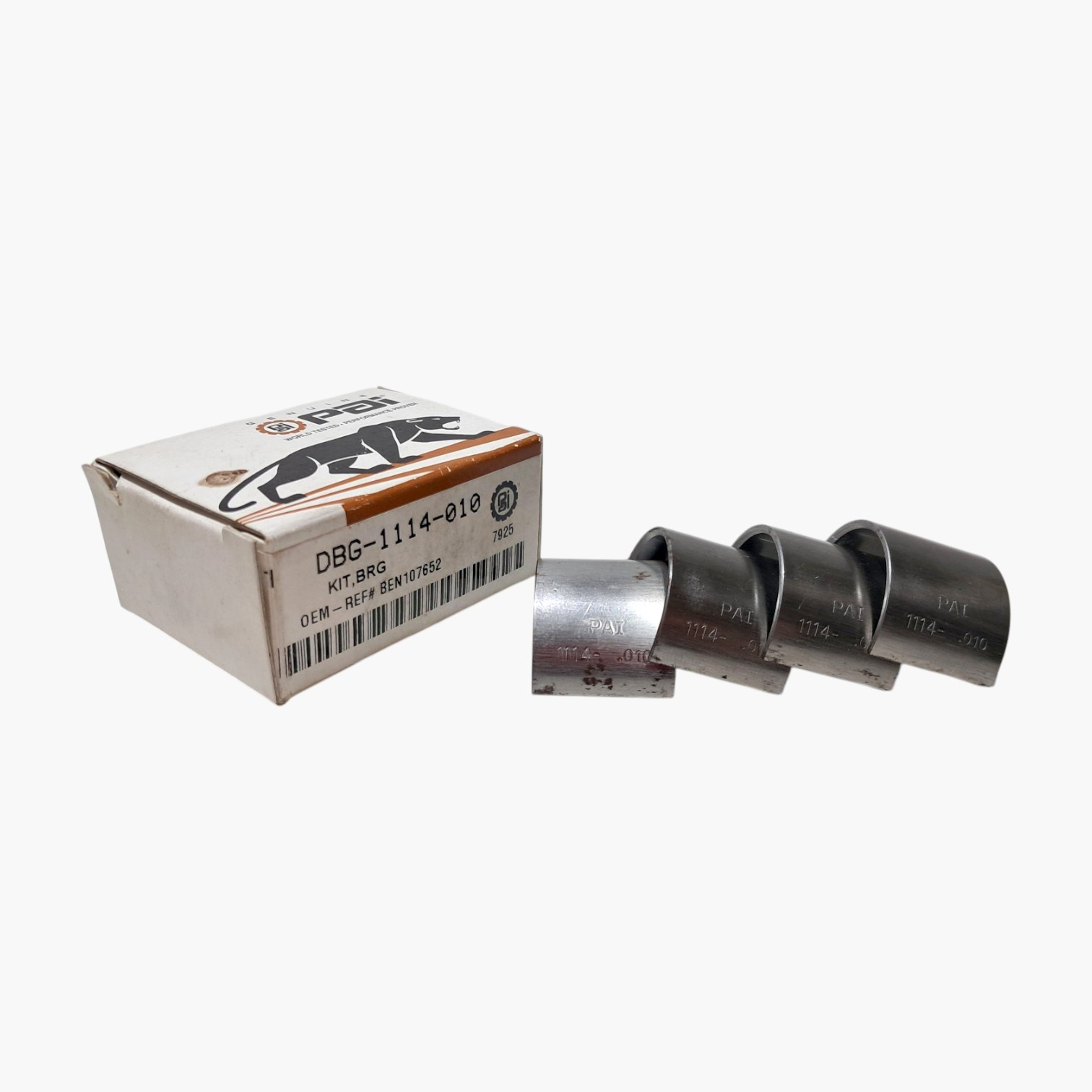 KIT REPARO ROLAMENTO DE HASTE COMPRESSOR DE AR TU-FLO550 0,10MM - DBG-1114-010 - PAI
