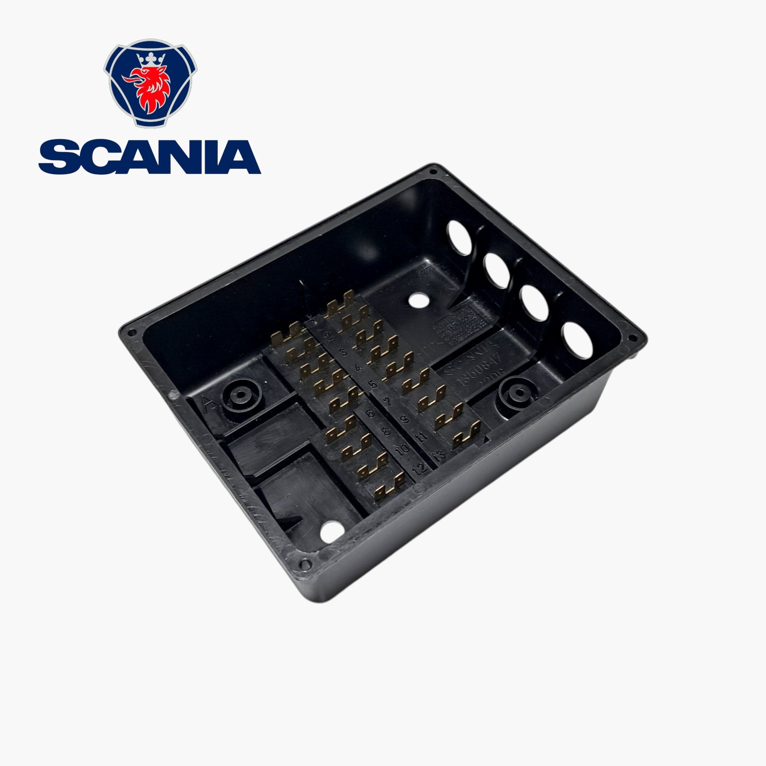 CAIXA DE LIGACAO CHICOTE ELETRICO ORIGINAL SERIE 4/L-P-G-R-S-T - 1350847 - SCANIA